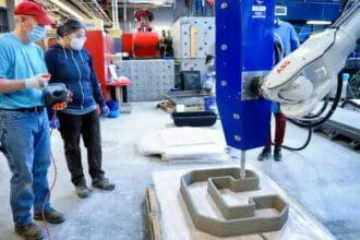 Un robot d'impression 3D pour une construction durable