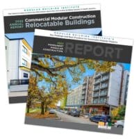 Le Modular Building Institute publie les rapports annuels 2022 pour l'industrie de la construction modulaire commerciale