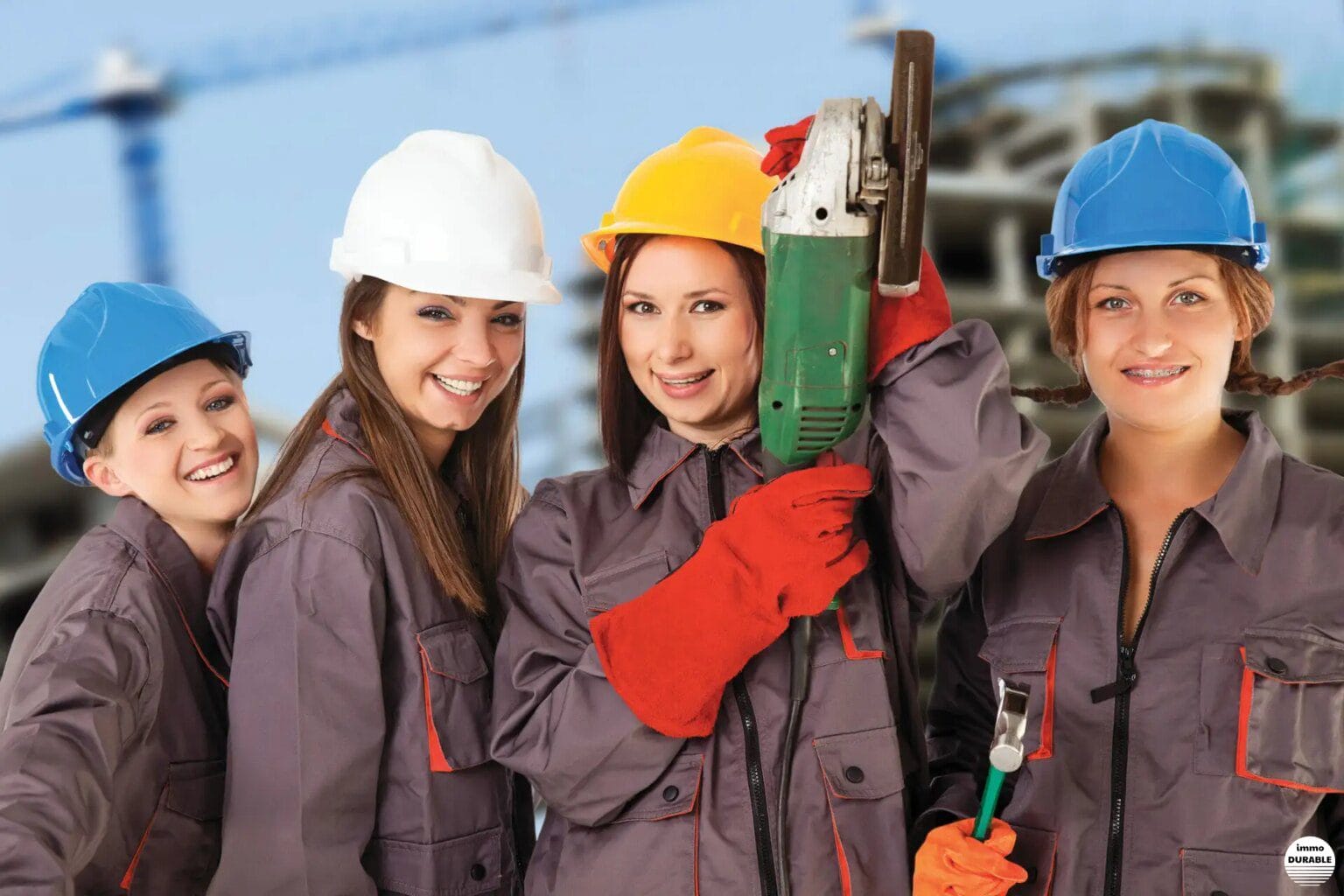 La construction a besoin de plus de femmes