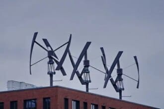 Petites éoliennes urbaines à installer sur des bâtiments