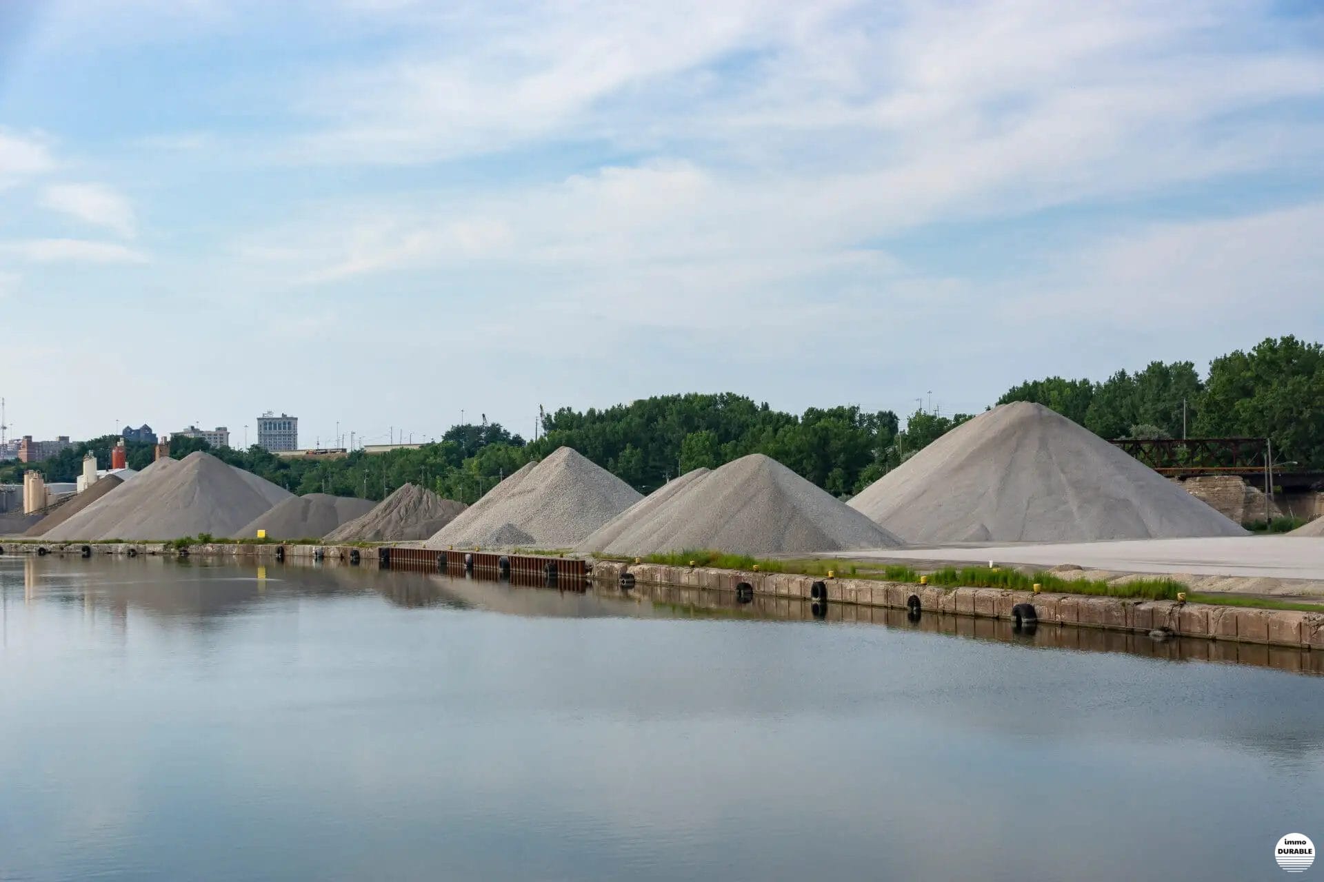 Un immeuble en béton 100% recyclé