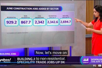 La croissance de l'emploi dans la construction se poursuit aux Etats-Unis