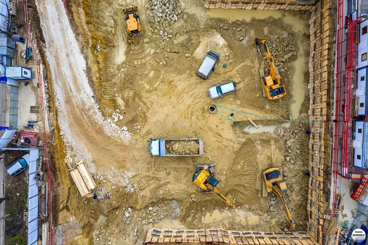 Des terres de chantier au béton bas carbone : une solution innovante pour l'industrie de la construction