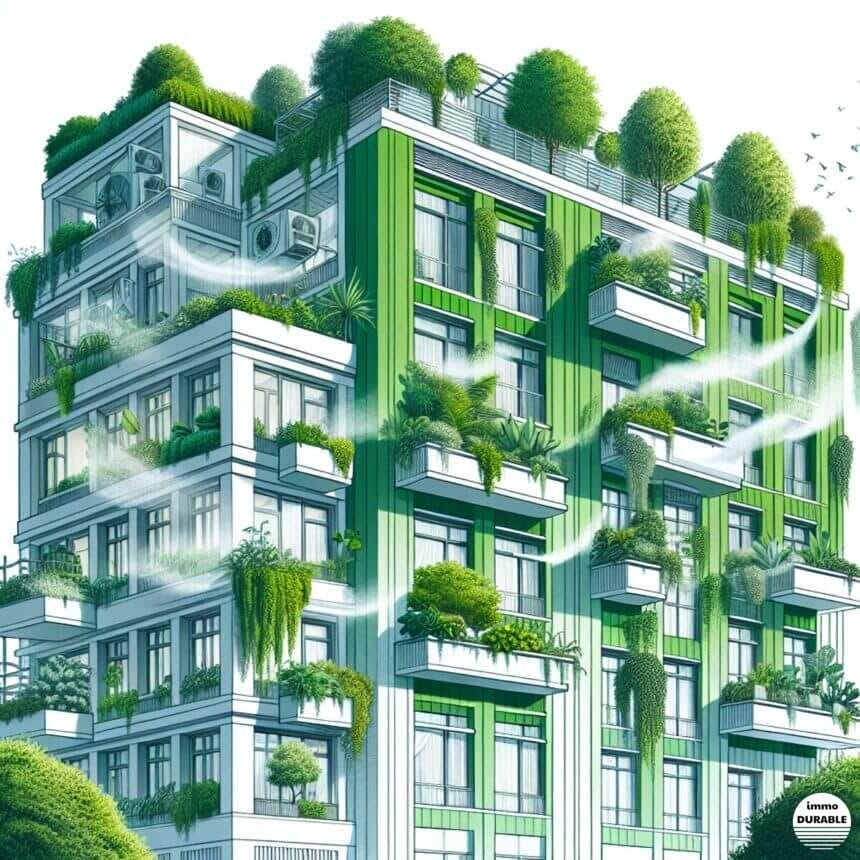 Comment les bâtiments verts transforment la qualité de l'air intérieur