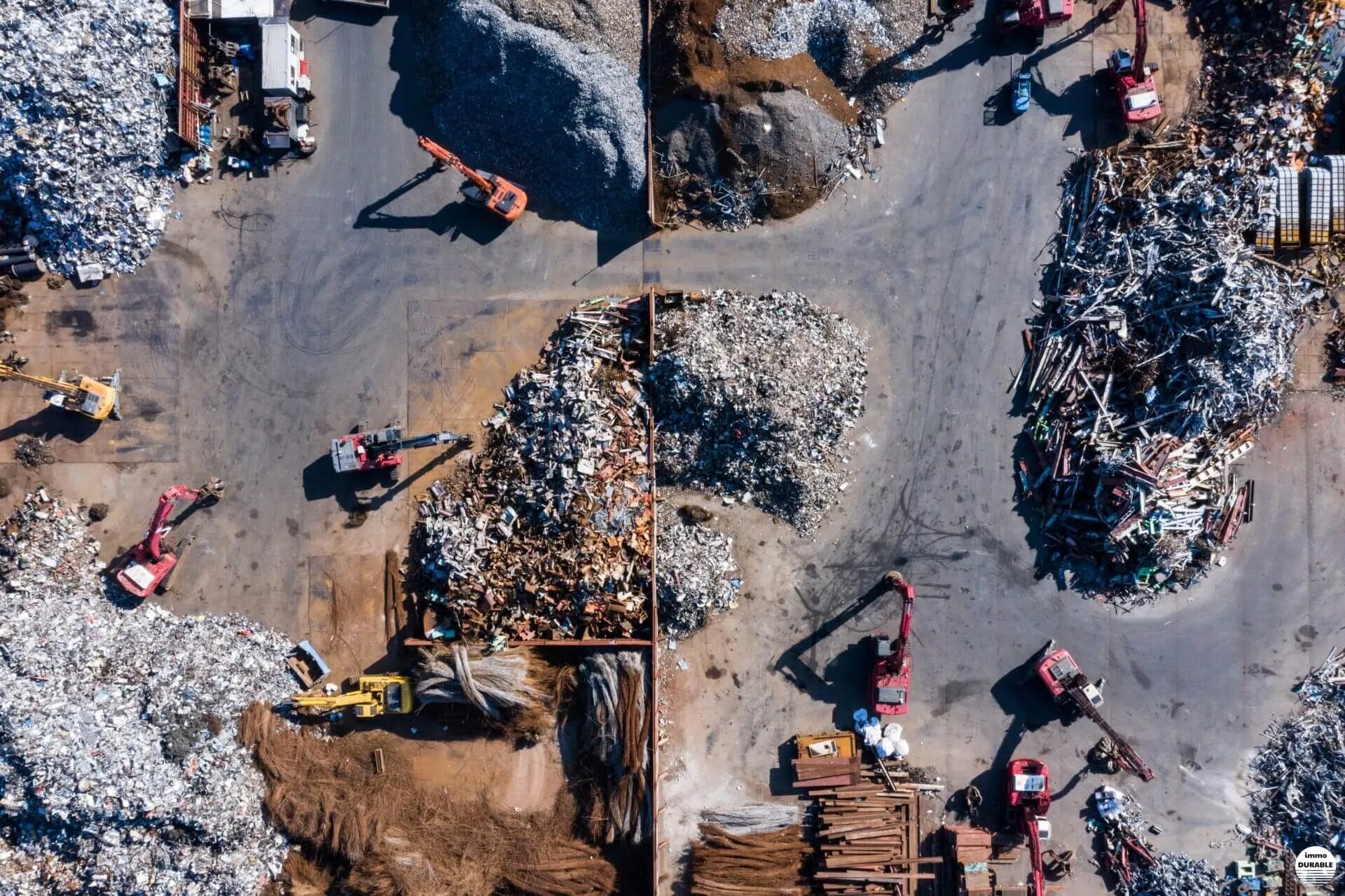 Stratégies innovantes pour un chantier zéro déchet dans l'immobilier