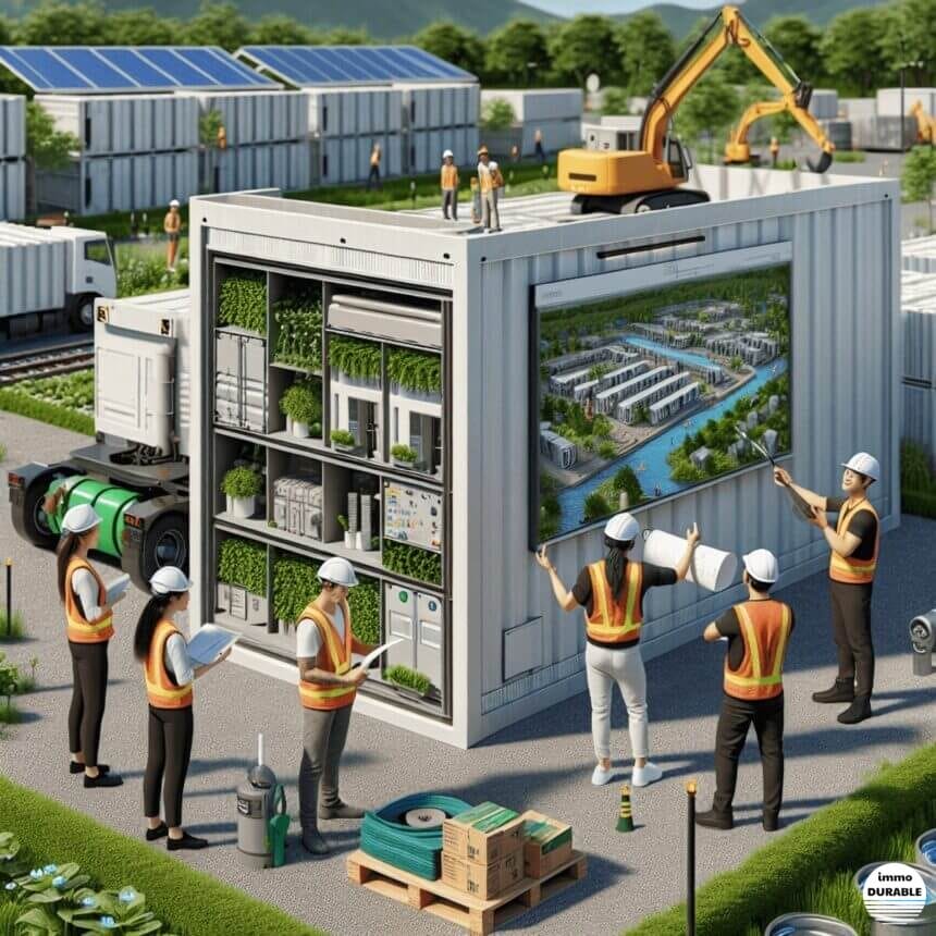 Économie d'eau et d'énergie : astuces pour la construction modulaire