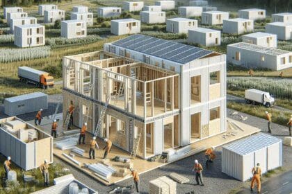 Comment la construction modulaire écologique réduit les déchets de chantier