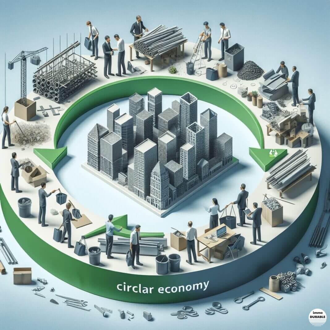 Comment l'économie circulaire transforme le secteur de la construction